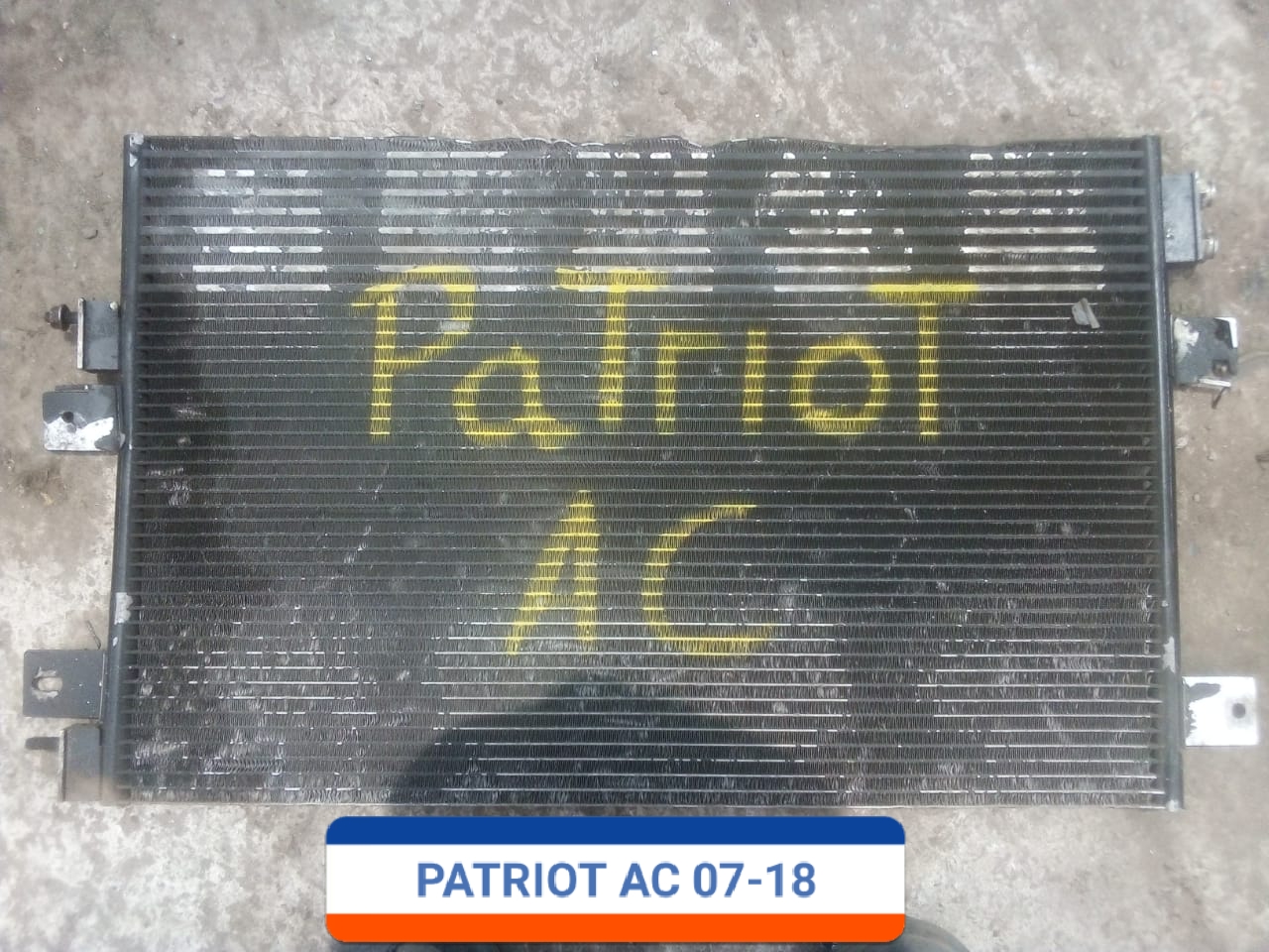 CONDENSADOR JEEP PATRIOT 2007 AL 2010